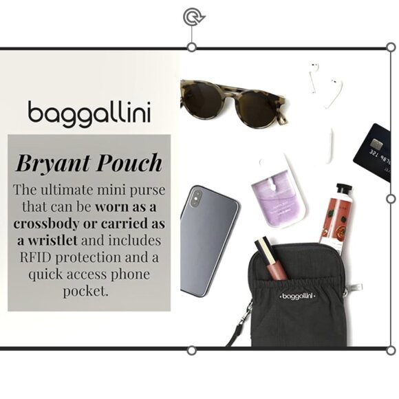 BAGGALLINI Pouch Small Crossbody Phone Bag NWOT 🆕🆕🆕 - Picture 16 of 16